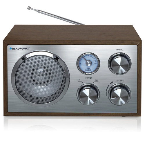 Blaupunkt radio walnuss alu - blaupunkt,