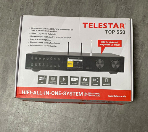 Telestar top 550 hifi - 550, hifi-system