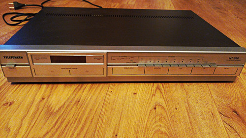 Telefunken 850 radio - telefunken, radio-tuner