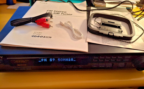 Sony s361 hifi tuner - st-s361, hifi-tuner