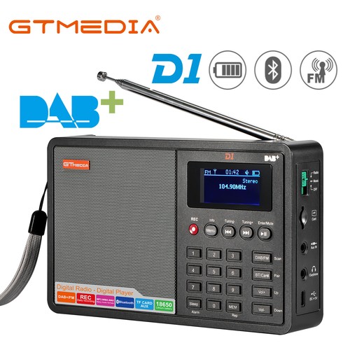 Dab empfangsgerät fm - dab+,